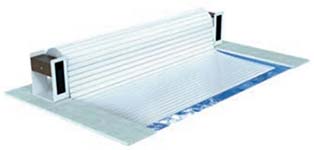 Rollladenabdeckung AquaTop Eco Top Solar Oberflur Rollladenabdeckung Eco Top Solar