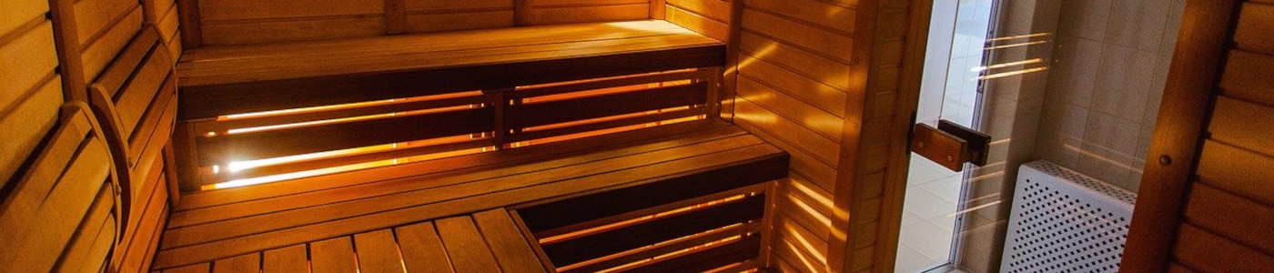 Ein Sauna Komplettset