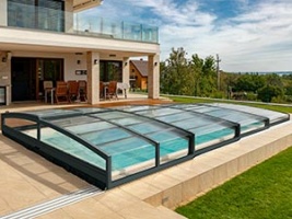 Poolüberdachung