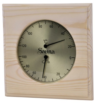 Sauna Thermo-Hygrometer Kombianzeige