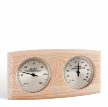 Thermo-Hygrometer geschwungenes Gehäuse, getrennte...