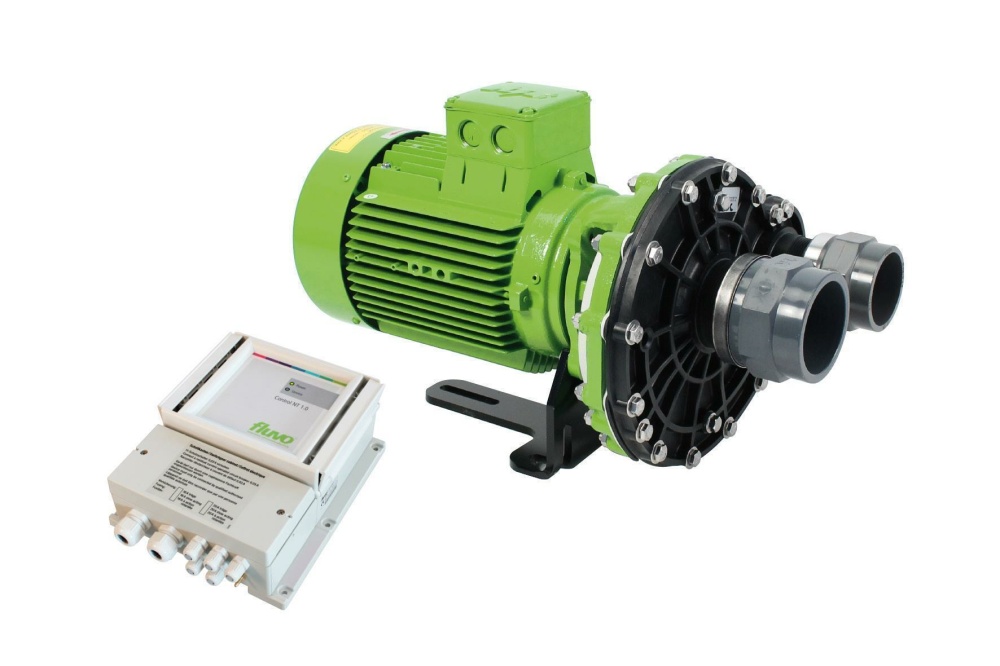 Fluvo Pumpenbausatz für Massageanlagen Gewindeanschluss / 1,9 kW