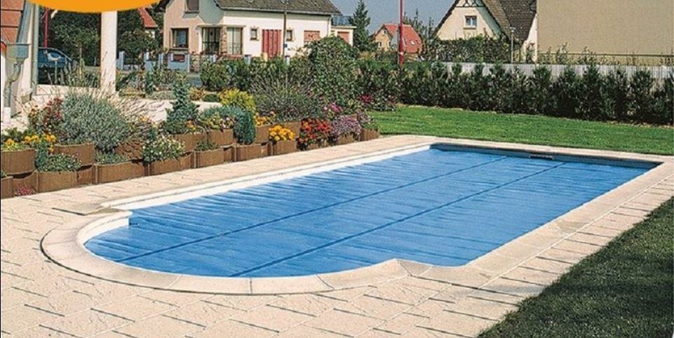 Poolabdeckung Walu Schaum Luxus ISO 6 blau