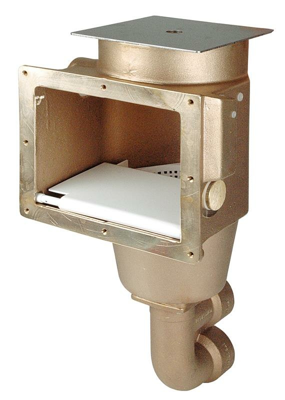 Rotguss Skimmer 240 mm Umsteuerventil