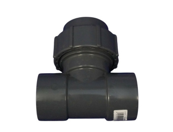 Flex-Fit Übergangs-T-Stück 90° 63 mm