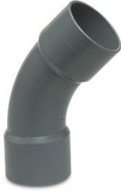 PVC Bogen 45° 110mm