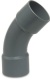 PVC Bogen 45° 110mm