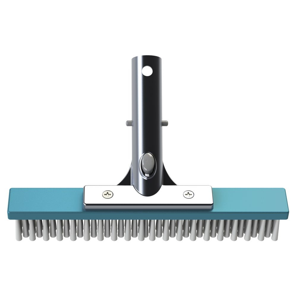 Bayrol Reinigungsbürste 25 cm Schwimmbadreinigung Edelstahl oder Polypropylen