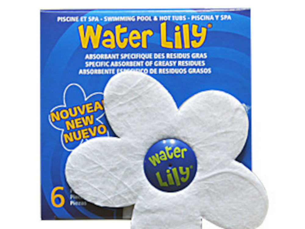 Fettpartikel Absorber Water Lily 6-er Set