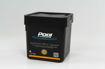 Quattrotabs 200g organisch, Pool Professional, 5 Kg