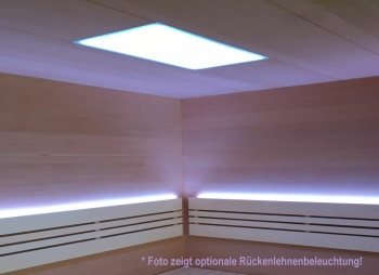 LED Decken Farblicht Aura 70 x 40 cm f&uuml;r Sauna und Infrarotkabine