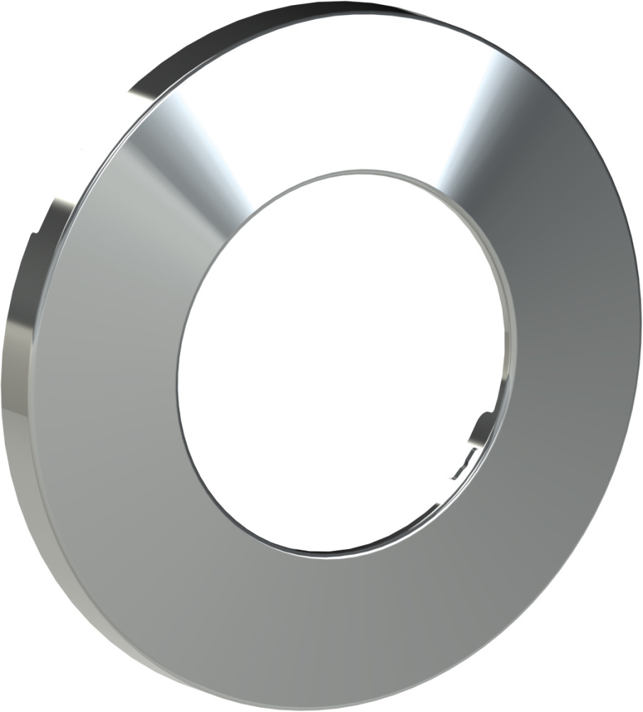 Abdeckblende Flat Edelstahl für Adagio Pro UWS 100 mm