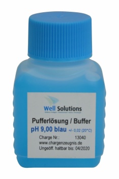 Pufferlösung pH9 50ml Well Solutions