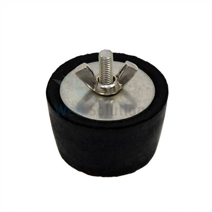 Winterstopfen 1 1/4" Gummi mit Edelstahlschraube V2A