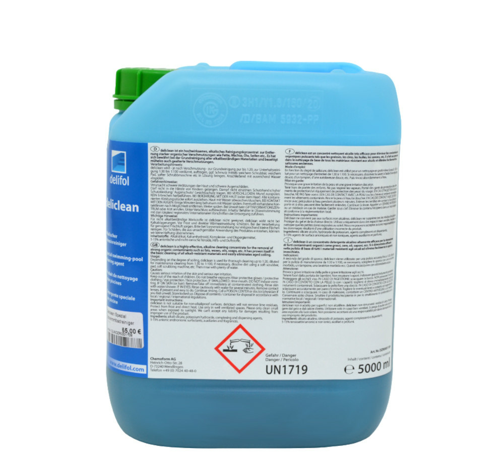Spezial Schwimmbadreiniger Deliclean 5000 ml