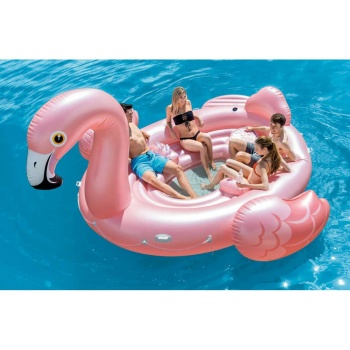 Riesige Flamingo Partyinsel