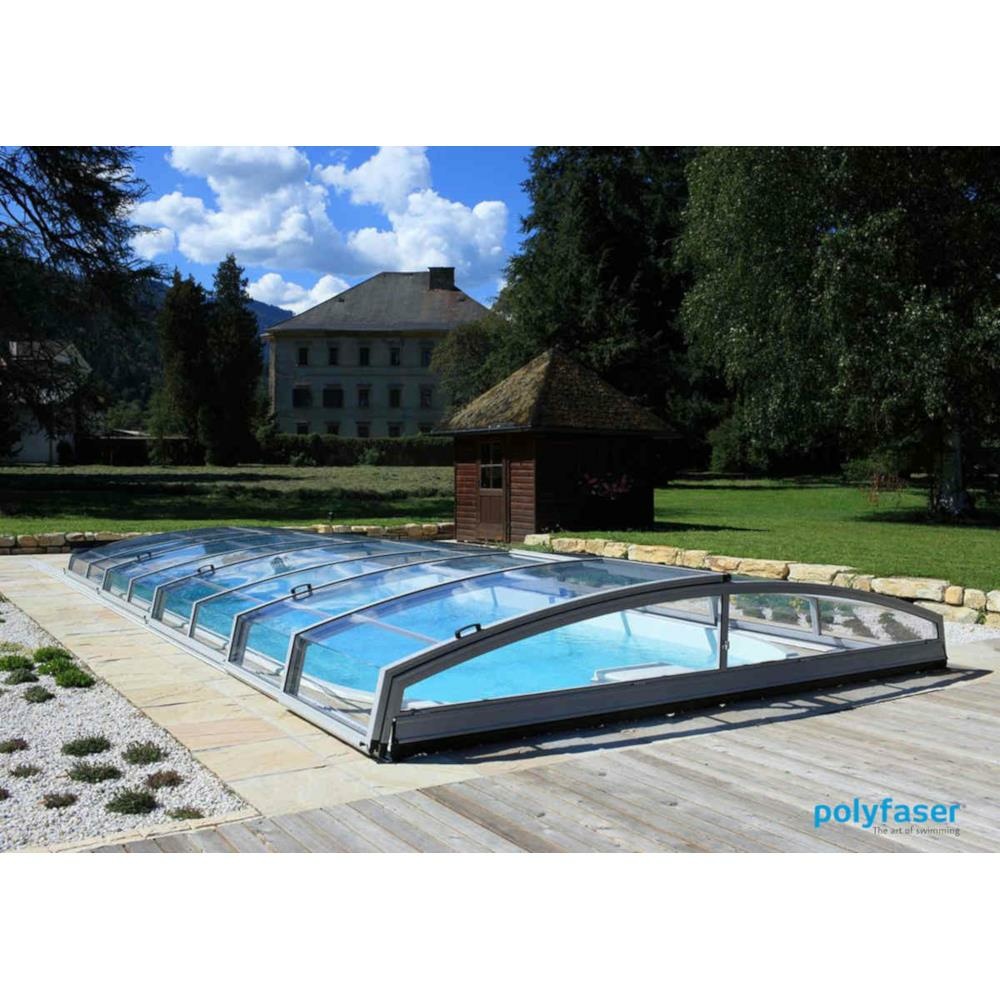 Poolüberdachung polyfaser Smaragd
