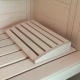 Saunakabine Komfort Small inklusive Saunaofen 34.A 6 kW und Steuerung slimline 1000