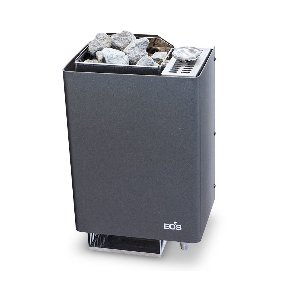 EOS Saunaofen Bi-o Mini 3 kW Edelstahl oder Anthrazit