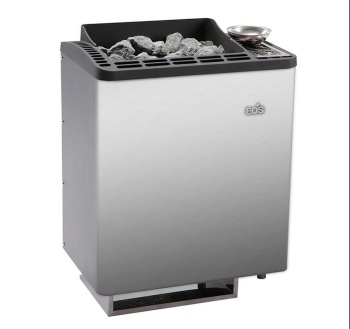 EOS Saunaofen Bi-o Tec 7,5 kW Edelstahl mit Steinen