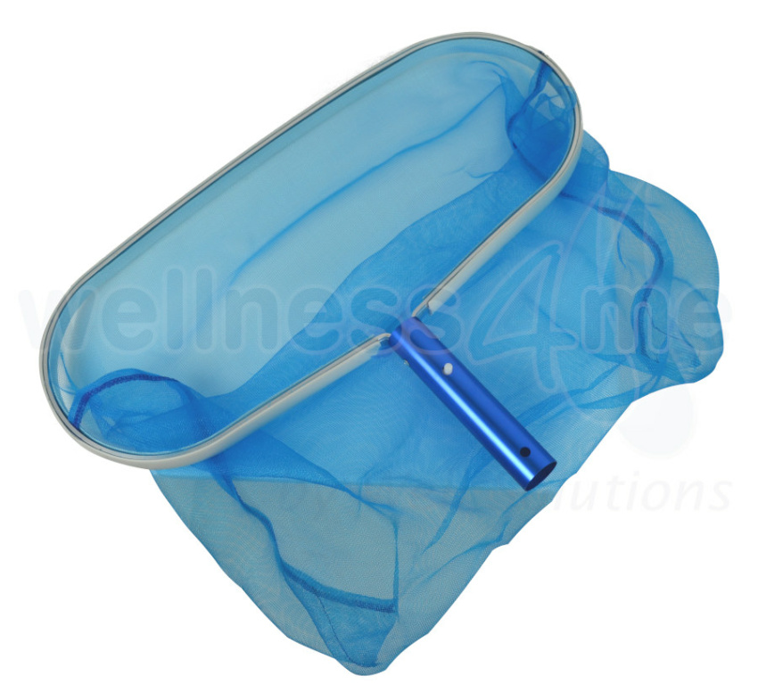 Pool Reinigungskit Maxi mit Kescher, Handbürste, Thermometer, 1,80 m Teleskopstange