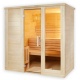 Massivholz Sauna Komfort Small zum Konfigurieren