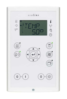 Saunasteuerung ecoline 2200-Design weiß