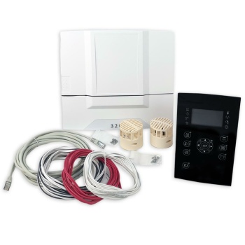 Saunasteuerung familyline 3200-Design-Glas, mit Glas schwarz