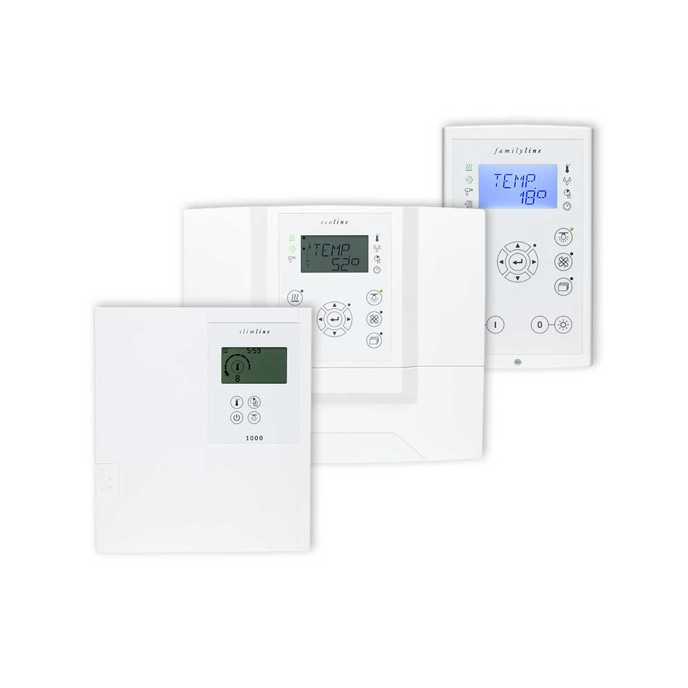 Saunasteuerung für finnische Sauna slimline ecoline familyline
