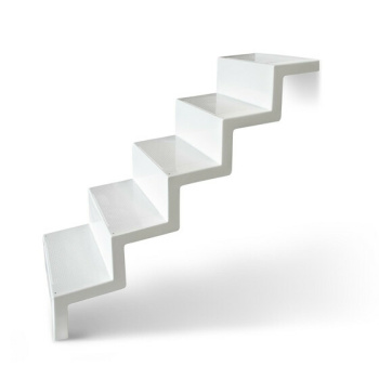 Pooltreppe Eleganz 80 cm Kurz