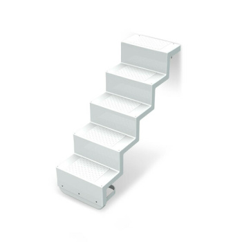 Pooltreppe Eleganz 80 cm Kurz