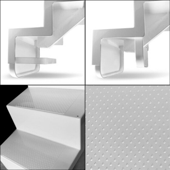 Pooltreppe Eleganz 80 cm Kurz
