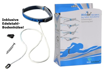 WelaSol Free Swim XL Set mit Bodenhülse 3-tlg. Freeswim 2. Wahl