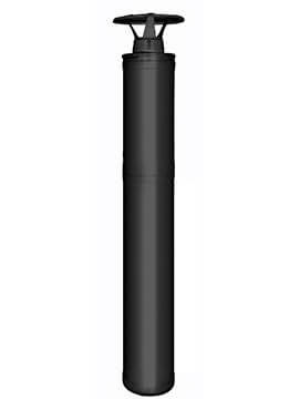 Harvia Schornstein Set schwarz 1,5m
