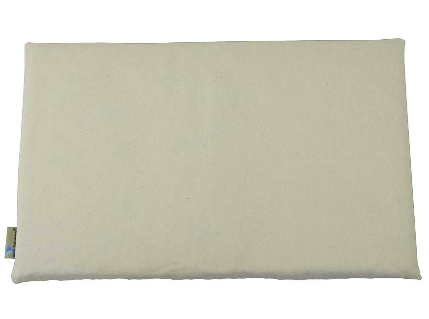 Saunamatte, Sitzkissen, Sitz Polster aus Biobaumwolle | 120 x 60 cm | Creme