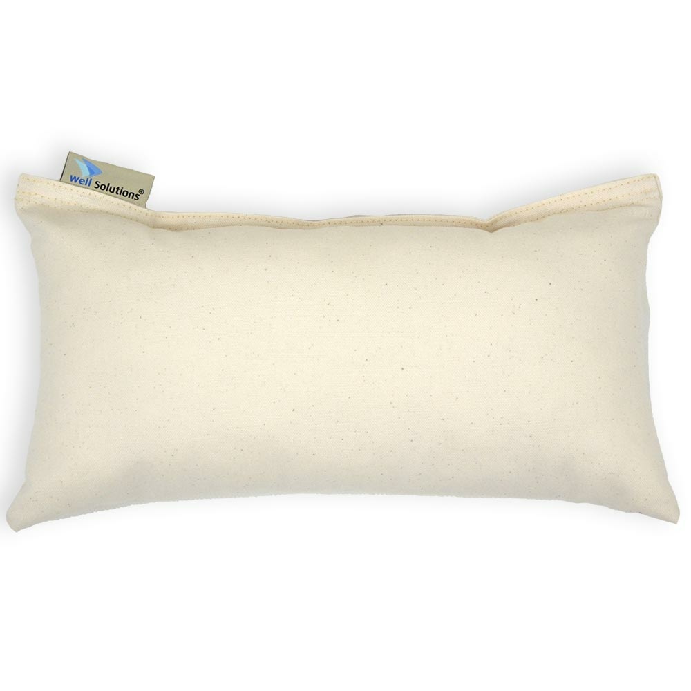 Sauna Kopfkissen Creme 37 x 20 cm  | Nackenkissen weich & bequem | Made in Germany