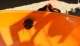Dutchtub Original in Orange, Hottub holzbefeuert, inkl. Zubehör