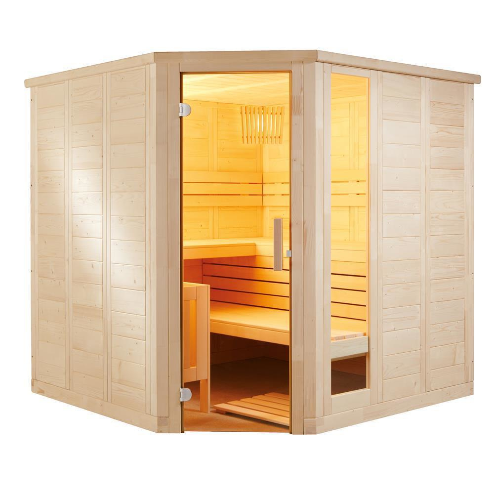 Ecksauna Komfort Corner - Medium und Groß