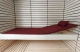 Bezug für Sauna Liegematte - 180 x 60 cm - Biobaumwolle - rot