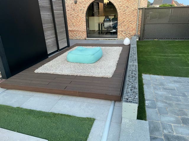 Fahrbare Pool Terrasse Walu Deck Flat mit Sicherheitszertifikat
