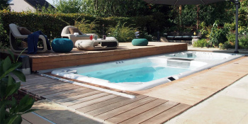 Fahrbare Pool Terrasse Walu Deck Flat mit...