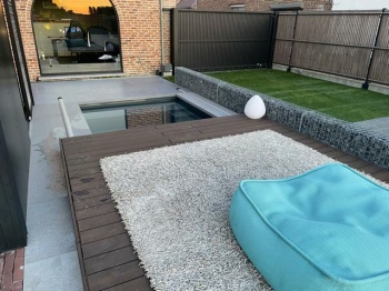 Fahrbare Pool Terrasse Walu Deck Flat mit Sicherheitszertifikat