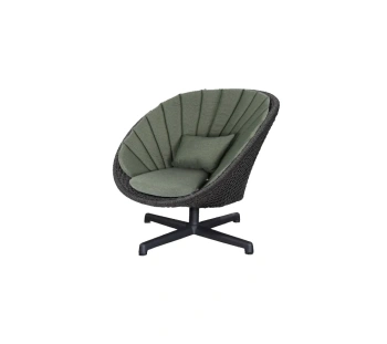 Drehbarer Loungesessel Peacock | Designersessel