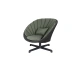 Drehbarer Loungesessel Peacock | Designersessel