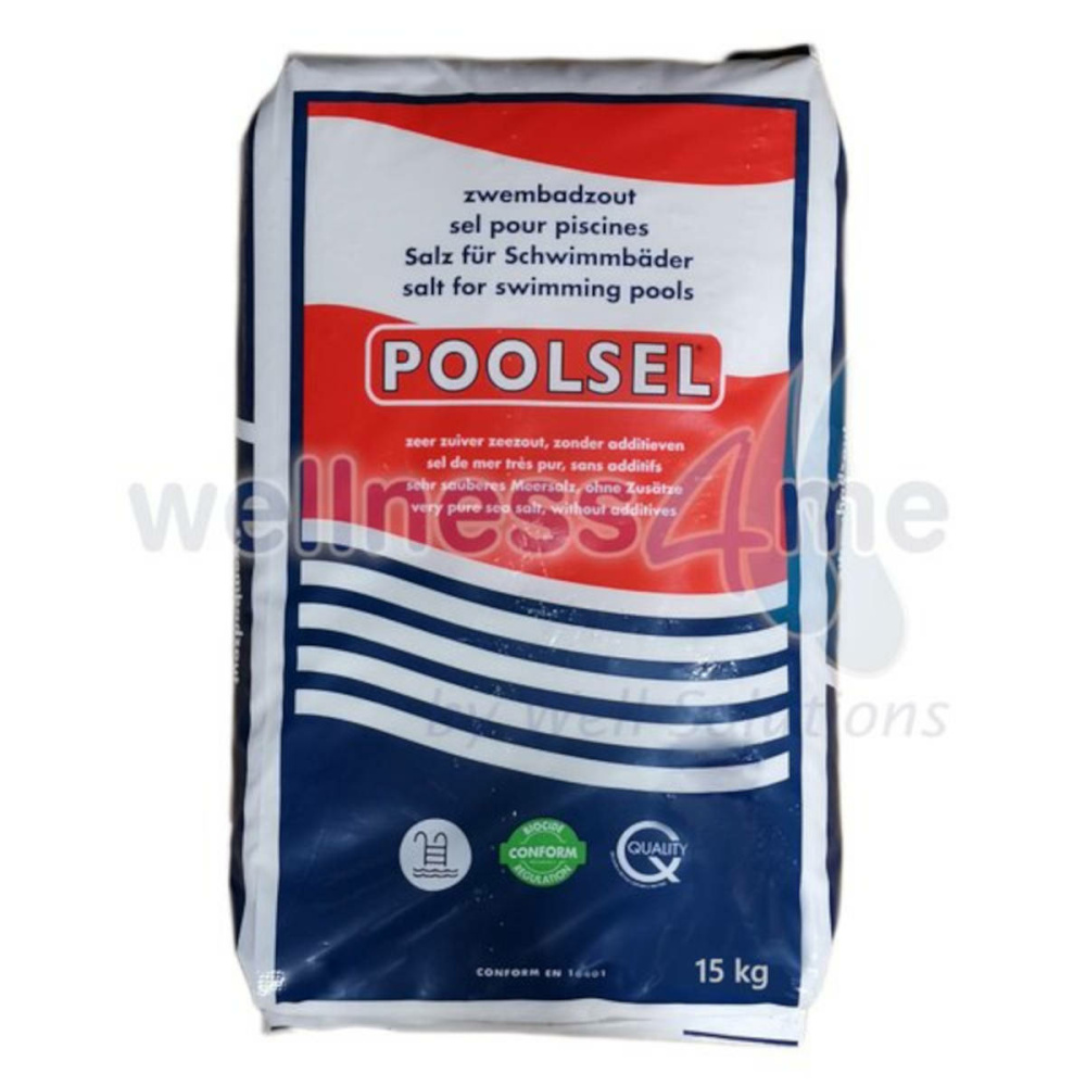 PoolSel Poolsalz 15 kg geeignet für Salzelektrolyse