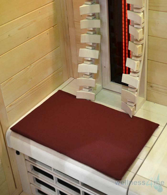 Sauna Kopfstütze Aus Kanadischem Hemlockholz – Ergonomisches S-Form Design, 2 Höhen