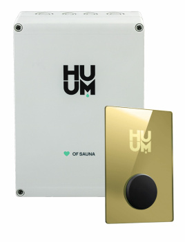 HUUM Saunasteuerung UKU WiFi Glass Gold