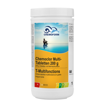 Chlor Multifunktions-Tablette 200g | langsamlöslich...