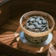 Einbauflansch für finnische Saunaöfen HUUM Hive Mini