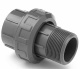 PVC Verschraubung 50mm x 1 1/2"AG